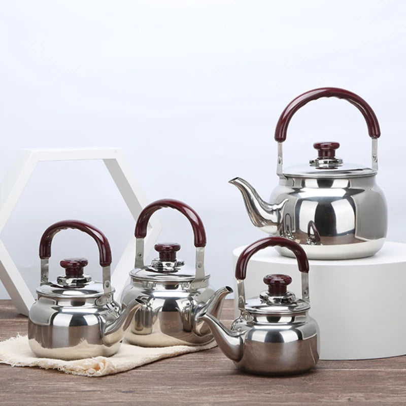 Stainless Steel Whistling Tea Kettle
