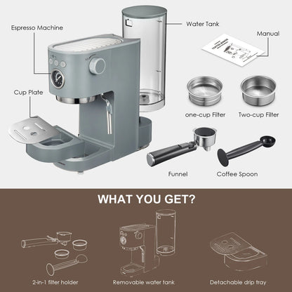 15 Bar Cappuccino Machine