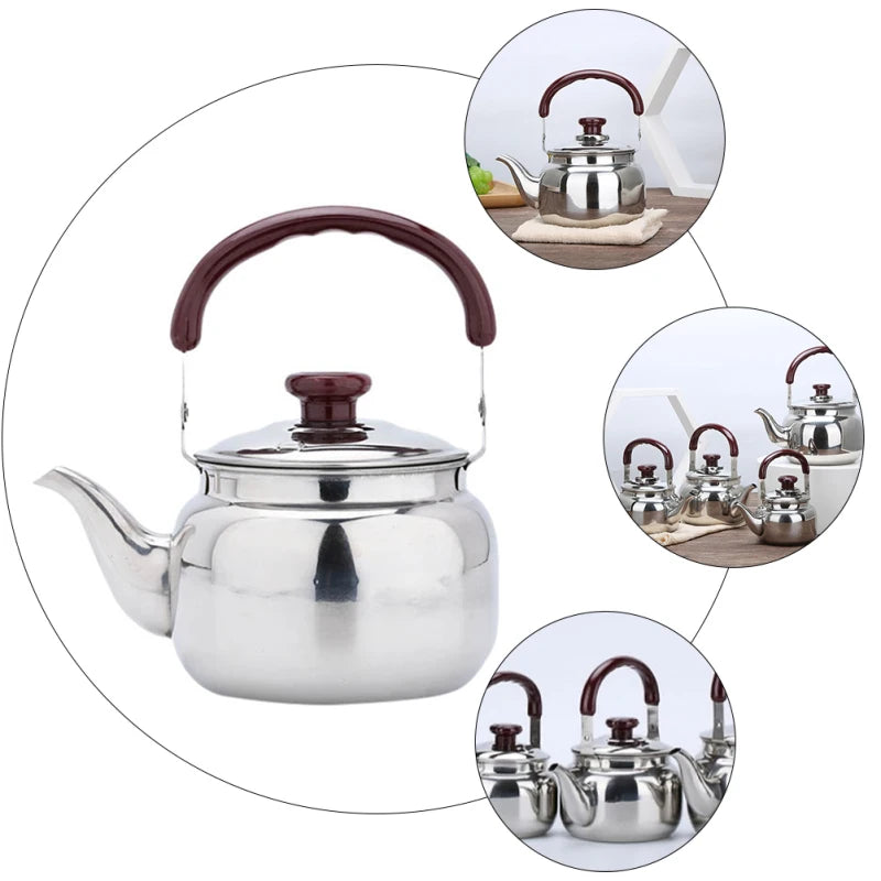 Stainless Steel Whistling Tea Kettle
