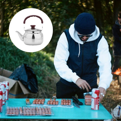 Stainless Steel Whistling Tea Kettle