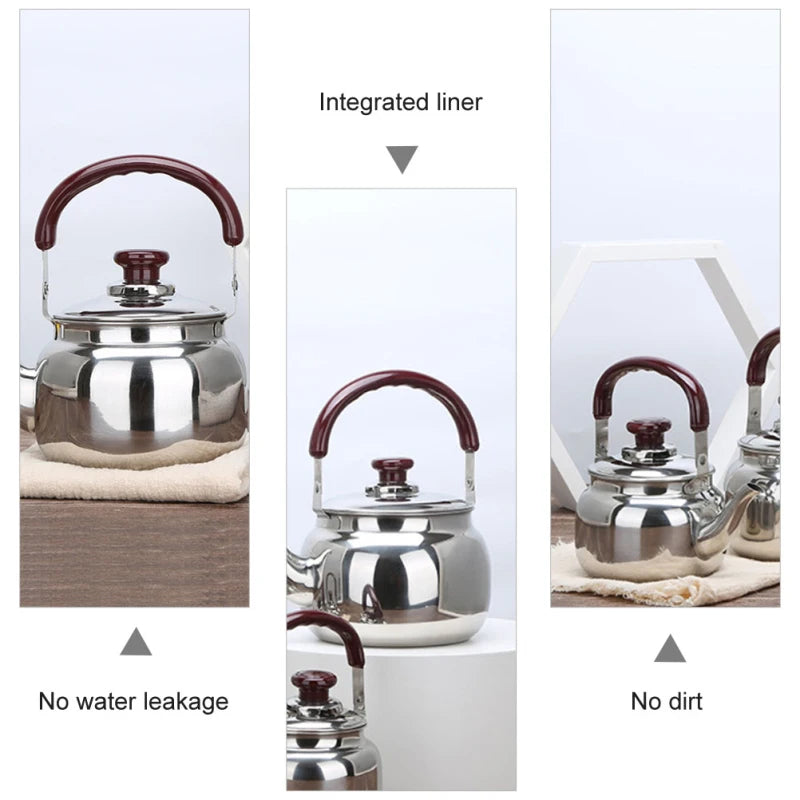 Stainless Steel Whistling Tea Kettle