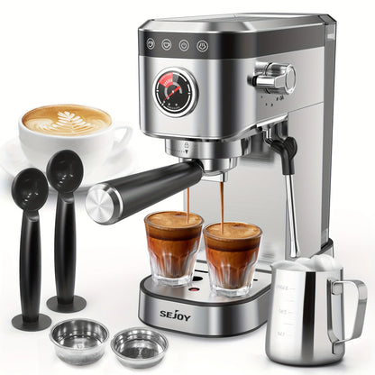 Espresso Maker With Milk Forth Steam