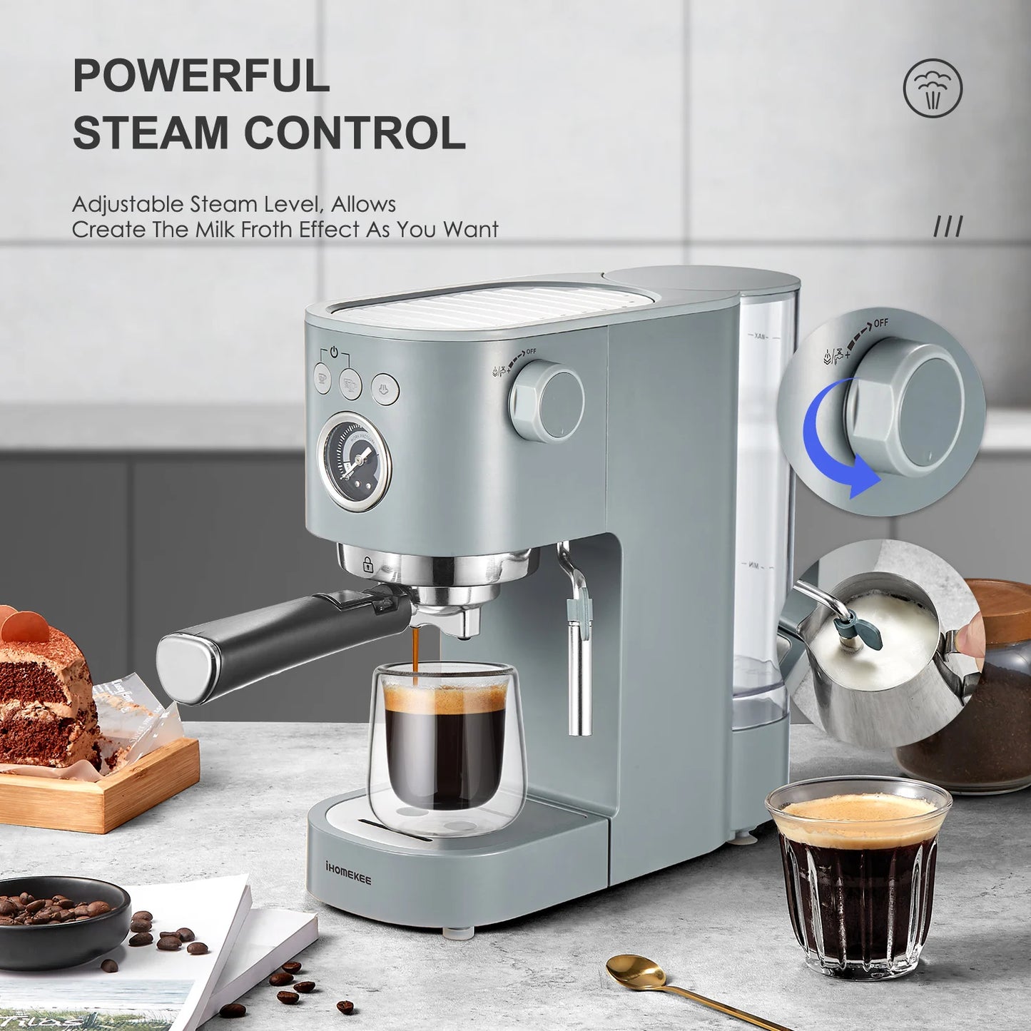 15 Bar Cappuccino Machine